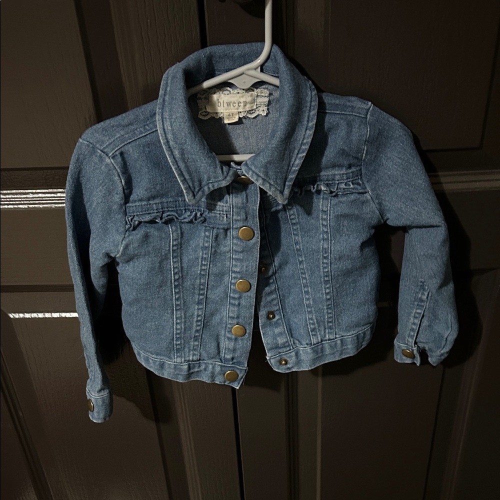 btween Classic Blue Jean Jacket for Kids